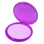 Lavendli paberseep avatud karbikesega – nähtavad seebilehed Ancient Wisdom paberseebi karbis