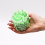 Karusmarja vahuseep kreemjas tekstuur lähivaade looduslik