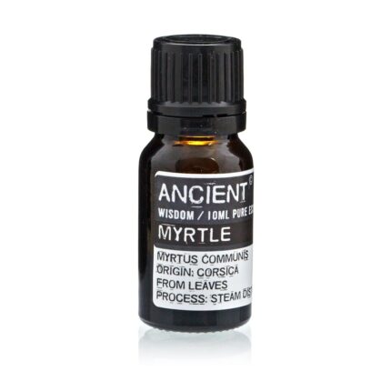 Mürdi eeterlik oli 10 ml tume klaaspudel Ancient Wisdom hingamist toetav aroomioli