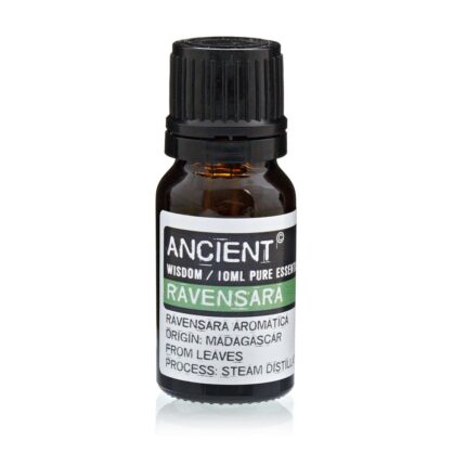 Ravensara eeterlik oli 10 ml tumedas klaaspudelis rohelise sildiga