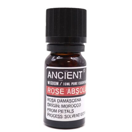 Roosiõli 100% - 10ml Ancient Wisdom väikeses pruunis pudelis