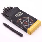 Manifest Magic must küünal — transformatsiooniküünlad pakendi tagakülg