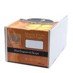 oranž südamekujuline apelsini külaliste seep lähedalt