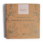 Pealkiri: Aroomiteraapia aurutabletid Awakening — 4 ergutavat dušši aurutabletti kinkekarbis — ülevaade