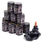 Pealkiri: Backflow viirukikoonus Palo Santo — masala koonused 10 tk — lähivaade