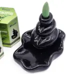 Pealkiri: Backflow viirukikoonus eukalüpt — masala koonused 10 tk — kõrvaltvaade