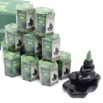 Pealkiri: Backflow viirukikoonus salvei — masala koonused 10 tk — detailvaade