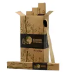 Bambusest Hambahari Süsi Keskmiselt Pehme — kõrvaltvaade