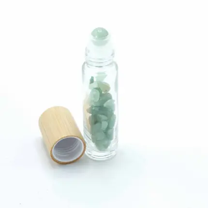 Gemstone Essential Oil Roller Bottle