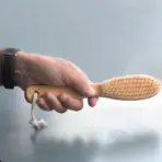 Habemehari Bambusest Looduslike Harjastega — detailvaade