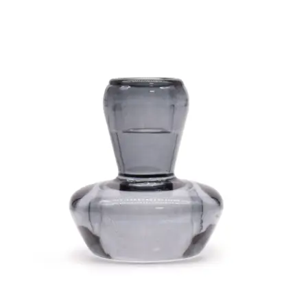 Hall Seenekujuline Küünlahoidja — Pööratav Klaasist Küünla- ja Teeküünlahoidja (2 tk)