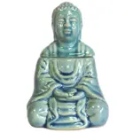 Istuv Buddha Lamp Sinine