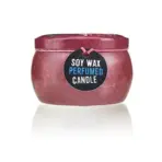 Jõulu Sojaküünal Plekktopsis — kõrvaltvaade