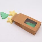 jõulu vannipomm kinkekarp vaikne öö — lähivaade toote detailidele