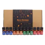 Jõululõhnaõlide Komplekt Festive Delights — 12 Lõhnaõli 5ml + 2 Pipetti