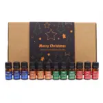 Jõululõhnaõlide Komplekt Festive Delights — 12 Lõhnaõli 5ml + 2 Pipetti
