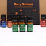 Jõululõhnaõlide Komplekt Festive Delights — 12 Lõhnaõli 5ml + 2 Pipetti — pakend