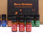 Jõululõhnaõlide Komplekt Festive Delights — 12 Lõhnaõli 5ml + 2 Pipetti — tekstuur