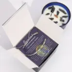 Kaksikute Kristallküünal Käevõruga — kõrvaltvaade