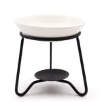 Pealkiri: Keraamika ja Metall Aroomilamp Lihtne Alus