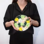 Kevadised Seebililled Karbis — Rõõmsad Kollased Lillekingitused — pakend