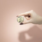 kookose huulepalsam Agnes + Cat pakend ja fooliumkate