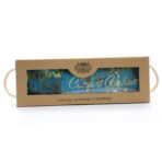 Lõõgastav Lavendli Nisukott Blossom kinkekarbis valgel taustal