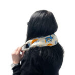 lavendli nisukott Sleepy Panda kinkekarp tagantvaade