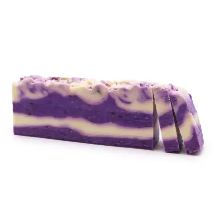 lavendli oliiviõliseep seebipäts eestvaade