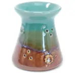 Lilleline Õlipõleti Rustikaalne — Õitsev Aroomilamp Igasse Tuppa — lähivaade