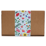 lõõgastav vannisool lilledega eestvaade