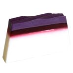 Mangostaan käsitööseep troopika mooniseemnetega seebiviil lahedalt vaadatuna