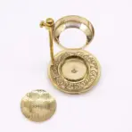 Messingist Viirukisoojendaja Reguleeritav — kõrvaltvaade