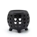 Must Aroomilamp Südamemustriga