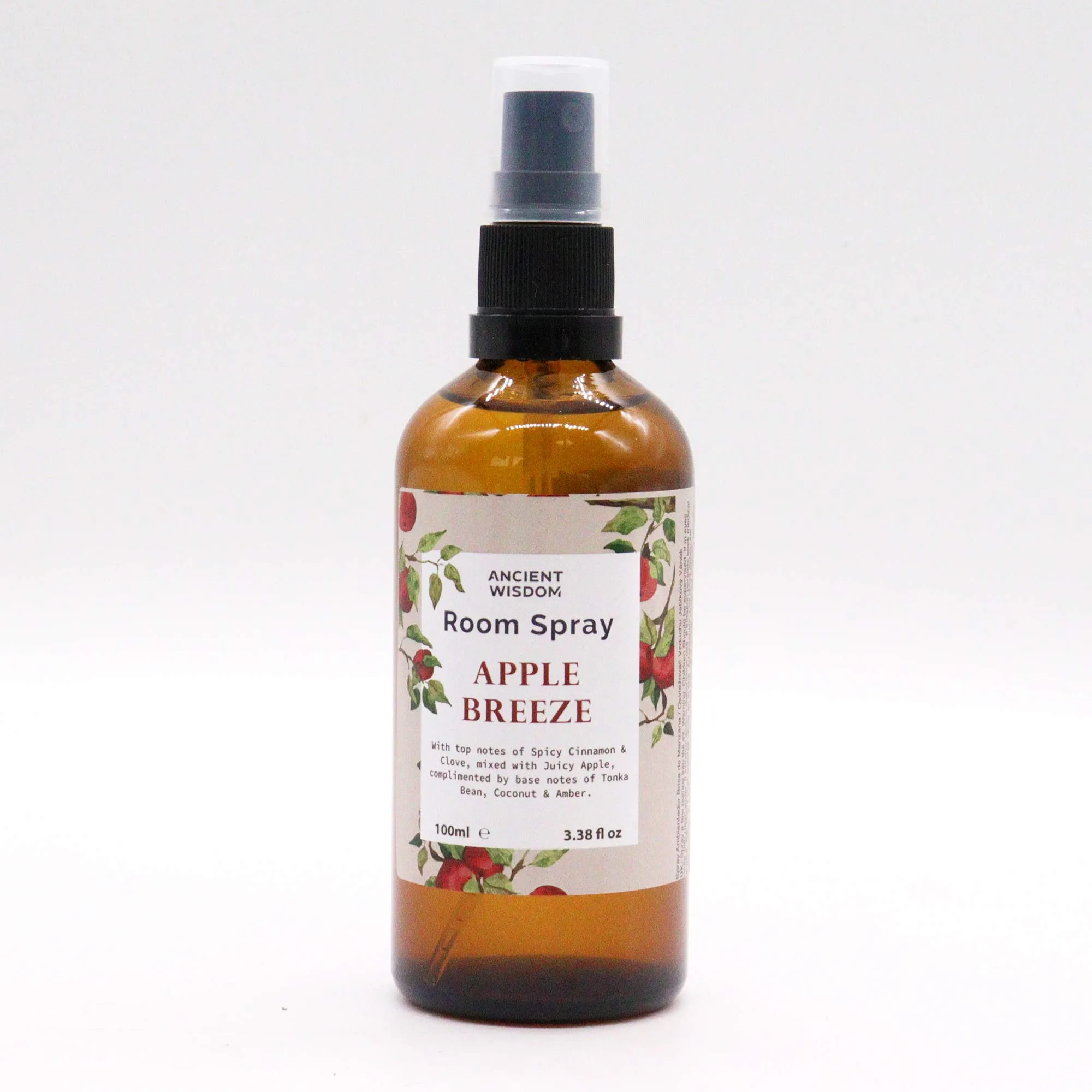 Õunalõhnaline Ruumisprei Apple Breeze — Mõnus Vürts Home Fresh 100ml — Ancient Wisdom Õunalõhnaline Ruumisprei Apple Breeze — Mõnus Vürts Home Fresh 100ml