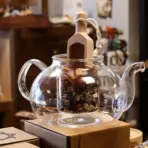 Puidust doseerimislusikas | Mini lusikas vannisooladele ja teraviljatoodetle — kõrvaltvaade