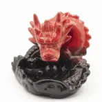 Pealkiri: Punane draakon põleti - väike punane draakoni backflow viirukialus — pakend