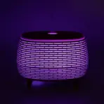 Ribiline Aroomidifuuser Puldiga — USB Värvimuutev Ultrahelidifuuser 400 ml — pakend