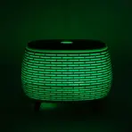 Ribiline Aroomidifuuser Puldiga — USB Värvimuutev Ultrahelidifuuser 400 ml — lähivaade