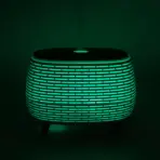 Ribiline Aroomidifuuser Puldiga — USB Värvimuutev Ultrahelidifuuser 400 ml — kõrvaltvaade