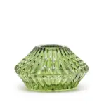 Roheline Lilleline Küünlahoidja — Pööratav Klaasist Küünla- ja Teeküünlahoidja (2 tk)