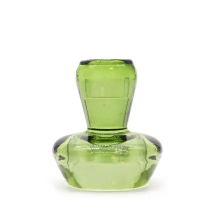 Roheline Seenekujuline Küünlahoidja — Pööratav Klaasist Küünla- ja Teeküünlahoidja (2 tk)