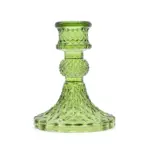 Roheline Vintage Küünlahoidja