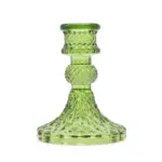 Roheline Vintage Küünlahoidja