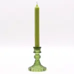 Roheline Vintage Küünlahoidja — detailvaade