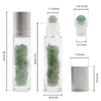 Roosa kvartsi õlipudel hõbedase korgiga – armastuse kristall