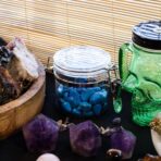 naturaalne säilituspurk vannituppa käsitsi lihvitud aksessuaar