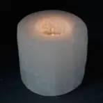 Seleniidi Silindri Küünlahoidja 8 cm — detailvaade