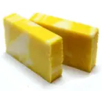 sidruni oliiviõliseep – viilutatud seebiplokk oliiviõliga