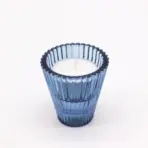 Sinine Pööratav Küünlahoidja — kõrvaltvaade